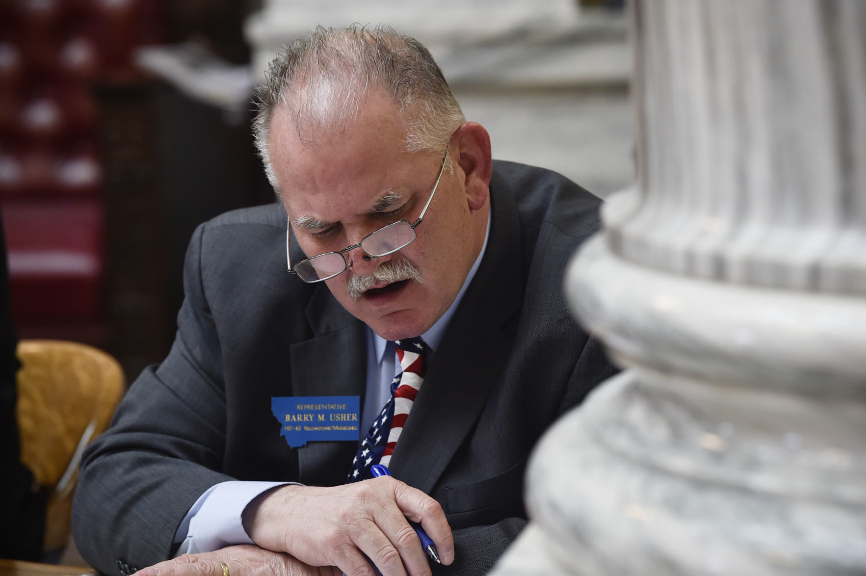 Rep. Barry Usher, R-Billings,